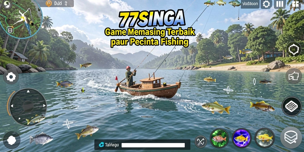 Tangkapan ikan yang memukau dalam game 77SINGA.