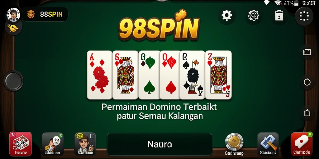 Tampilan menarik dari gameplay <strong>98SPIN</strong> yang seru.