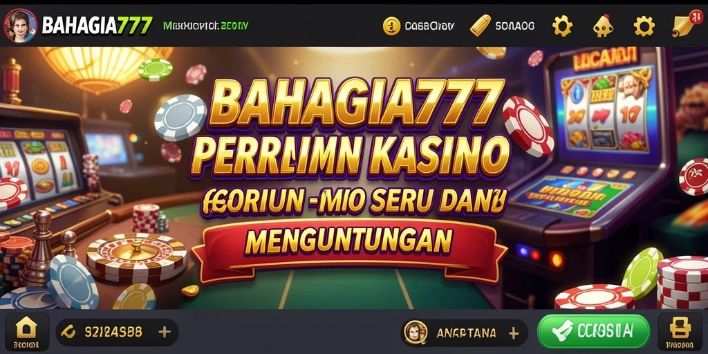 Tampilan menarik dari gameplay BAHAGIA777 yang menegangkan.