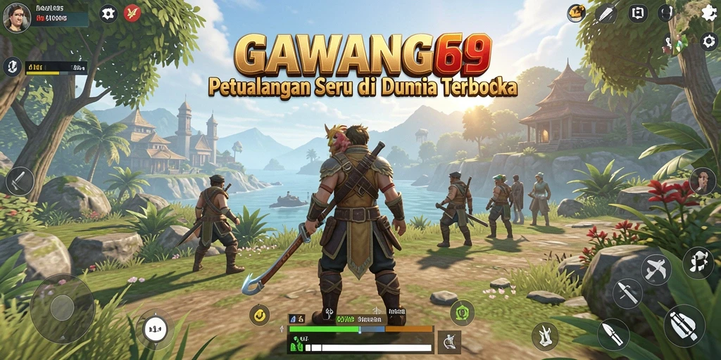 Screenshot GAWANG69 menampilkan aksi petualangan yang seru.