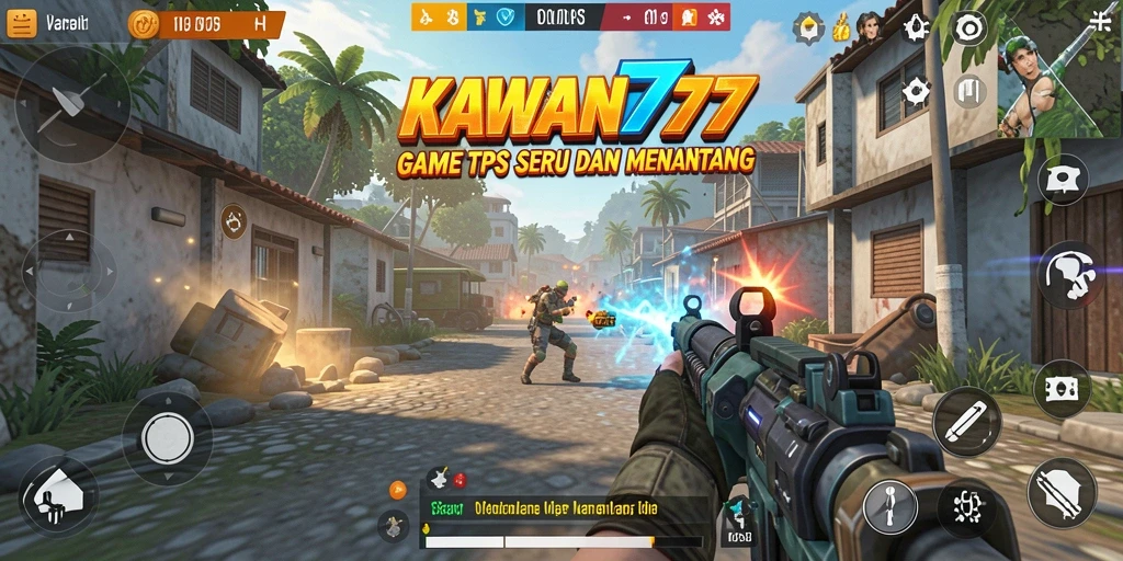 Gameplay intens KAWAN777 dengan grafis dan aksi yang menegangkan.