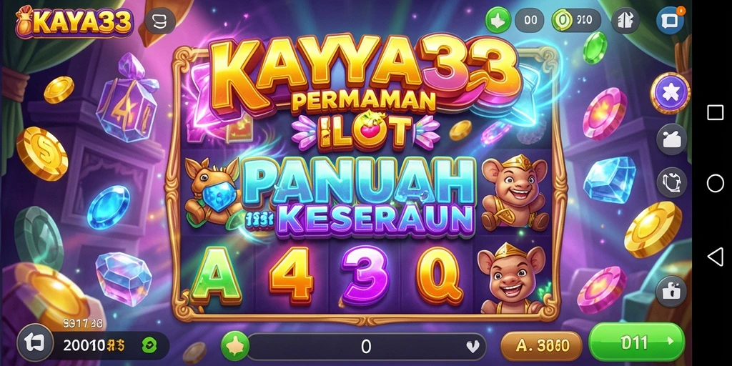 Tampilan menarik dari permainan Slot KAYA33 dalam aksi.