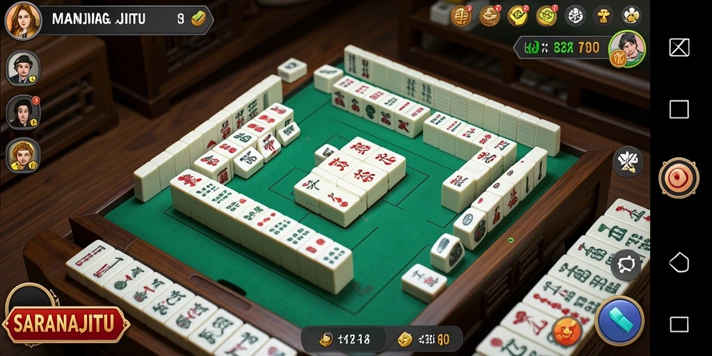 Tampilan gameplay SARANAJITU yang menarik dan seru.