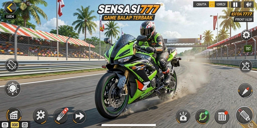 Tampilan gameplay SENSASI777 yang seru dan mendebarkan.
