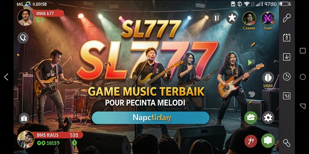Tampilan gameplay SL777 yang menarik dan penuh warna.