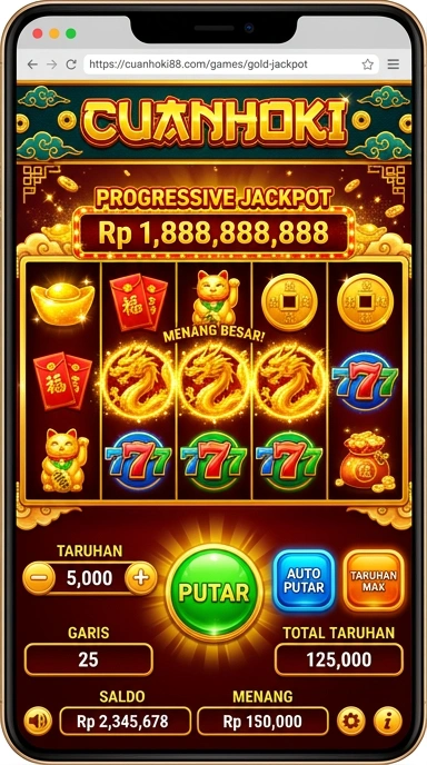 Screenshot aplikasi cuanhoki saat mengunduh aplikasi baru secara cepat.